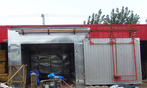 Wood Drying Kiln in Thailand